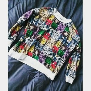 Oversized Marvel Sweatshirt
